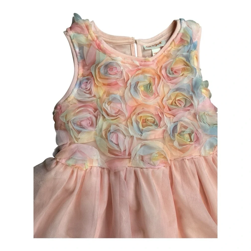 Cat & Jack Pastel Floral Kids Dress